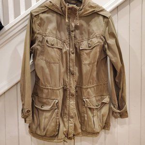 Aritzia Talula Trooper Jacket - Green - Size Medium